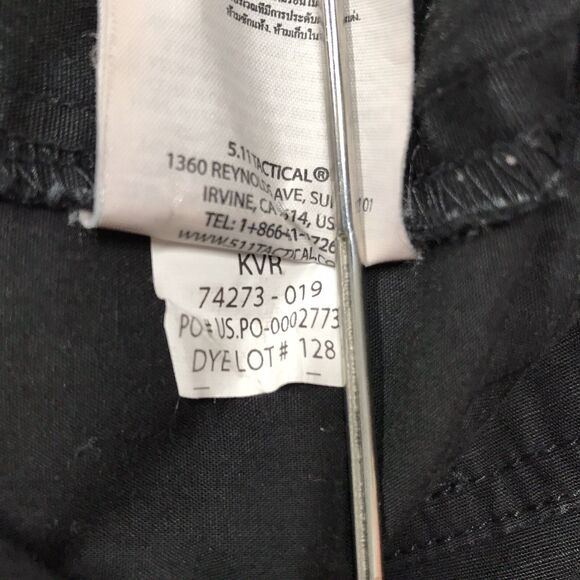 5.11 TACTICAL Taclite Pro Cargo Pant Men 36x33 Black Rip Stop Law Enforcement D - Picture 12 of 16